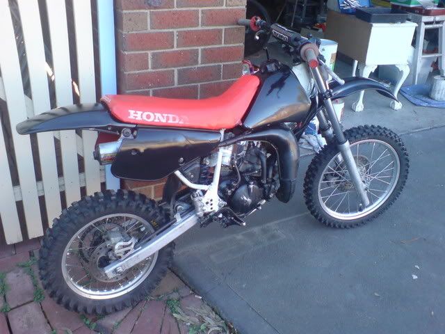 Honda cr80 powerband #5