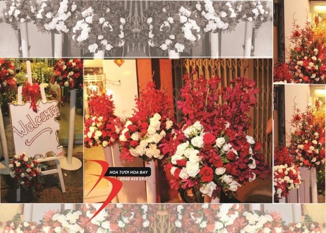 Hoa tươi HOA BAY-chuyên điện hoa, cung cấp hoa tiệc cưới, event, hội nghị - 44