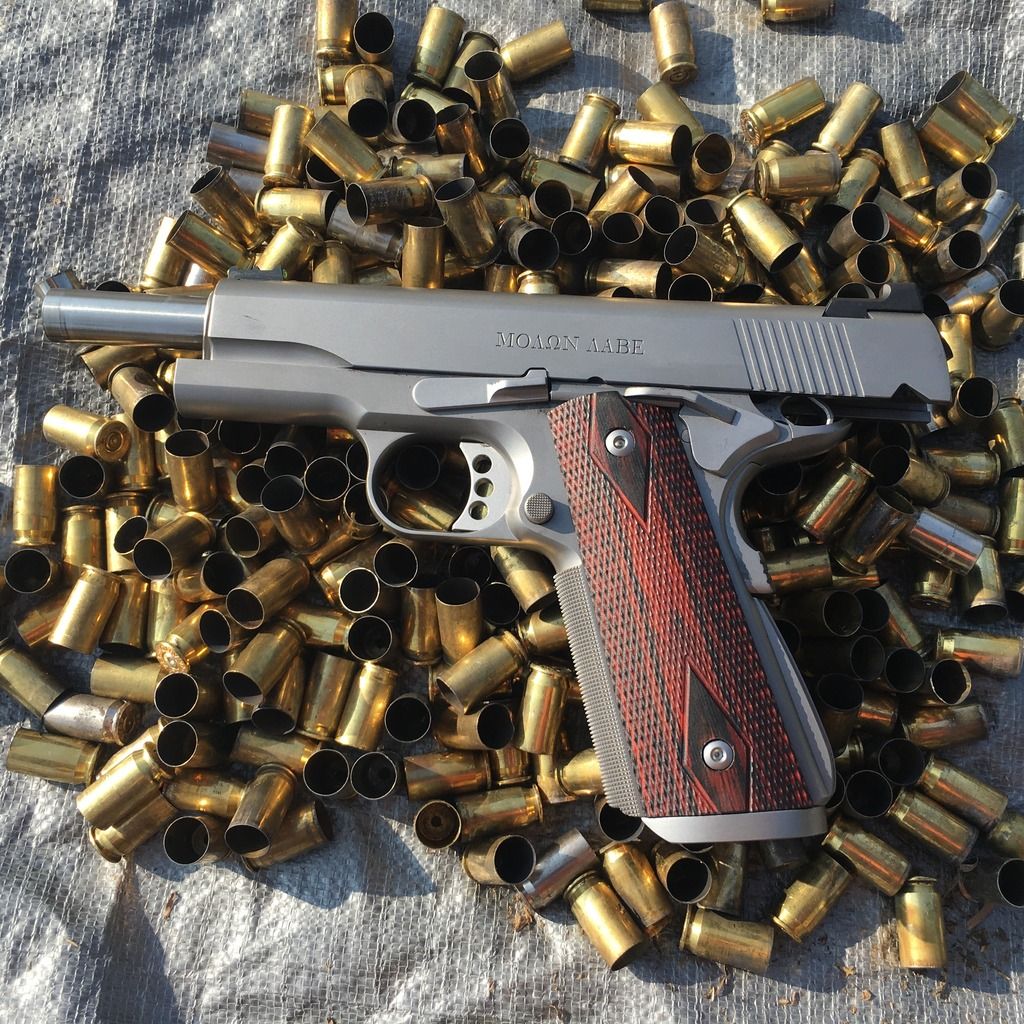 Ed Brown - First Semi-custom 1911 - Molon Labe 