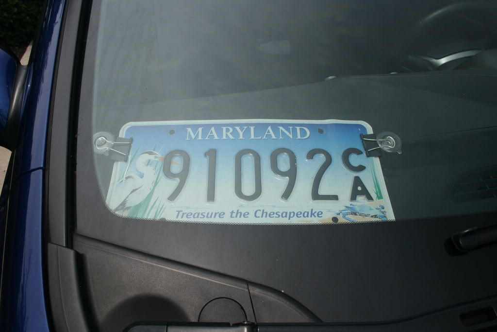 Whats good with your front license plate? 8th Generation Honda Civic