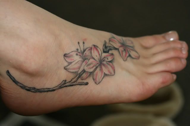 The foot tattoo may be gaining popularity but for now you can be one of the