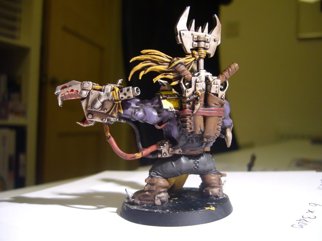 Purple Orks WIP Warhammer 40K Fantasy