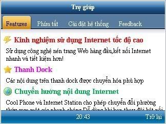 MWbr6 MW Browser   Trình duyệt web phong cách Mobileworld Tiếng Việt 