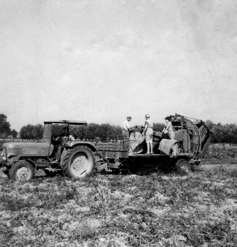  photo Fendt farmer 2 met goossens zakkenrooier 1968.jpg