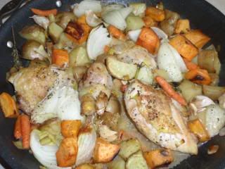 Oven Roasted Chicken Pieces