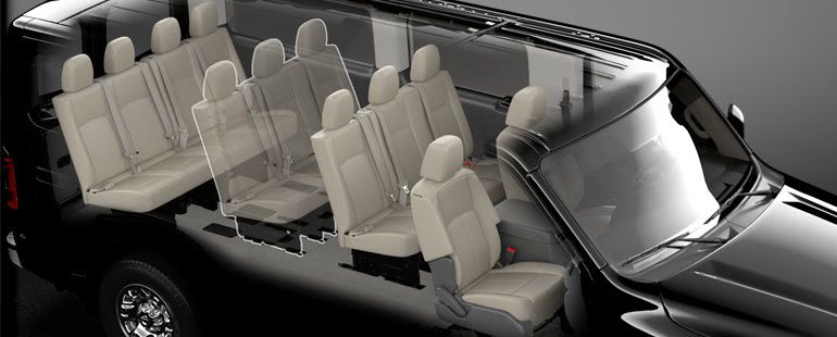 Nissan nv passenger van seating configurations #8