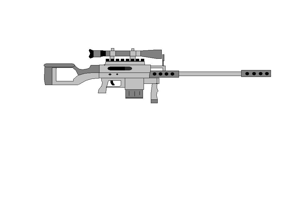 sniper gun drawing