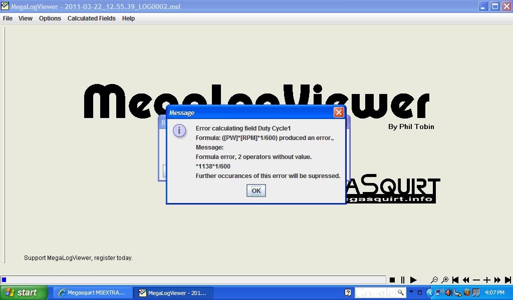 Duty Cycle error on MLV? Megasquirt Support Forum (MSEXTRA)