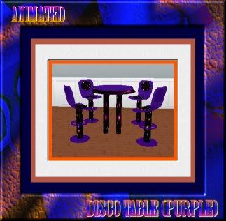 Disco Table (Purple)