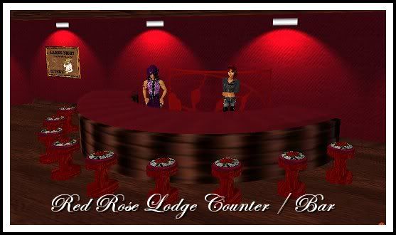 Red Rose Counter Bar