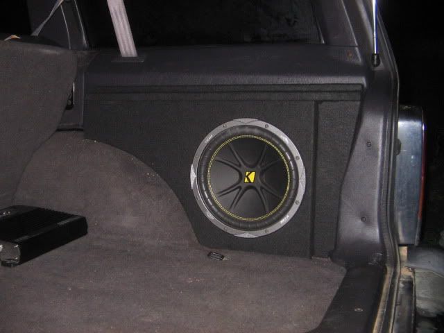 Jeep xj speaker enclosure