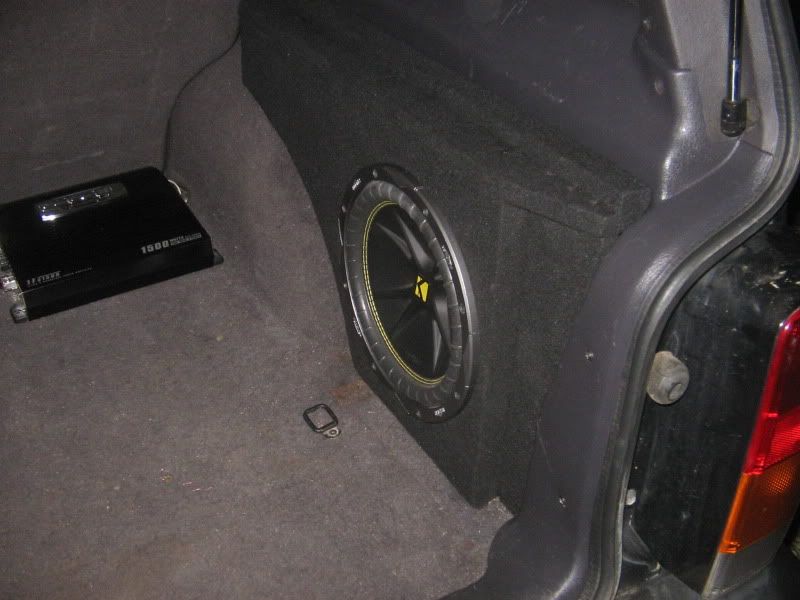 Jeep cherokee xj subwoofer enclosure #3