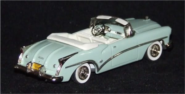  a less detailed'54 Skylark from the American Models line of Motor City