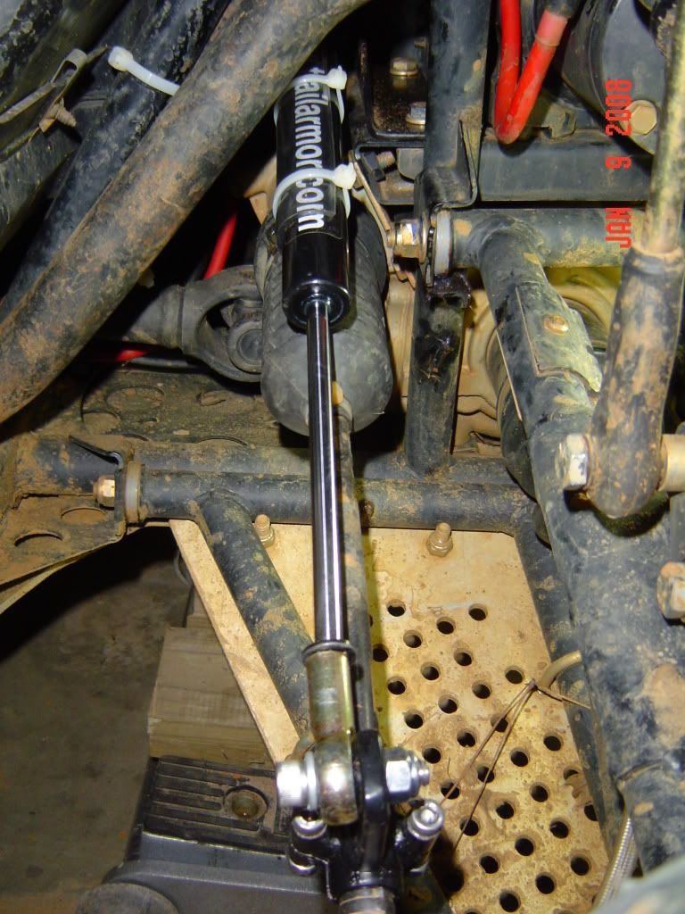 Just installed Trail Armor Steering Stabilizer. PRC Polaris Ranger Club
