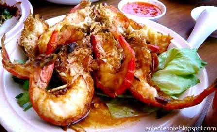 Baked Fresh Prawns JiangNan Style