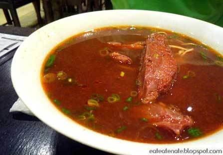 Special Braised Beef Noodle Soup with Beef and Tendon