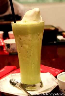 Green Tea Milk Shake