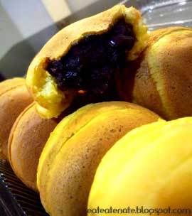 Red Bean Butter Manju Cakes