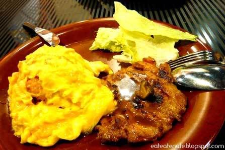 Grilled Chicken Omu Rice