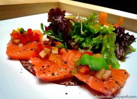 Salmon Carpaccio