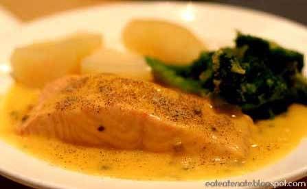 Poached Salmon