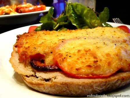 Tomato and Cheese Bruschetta