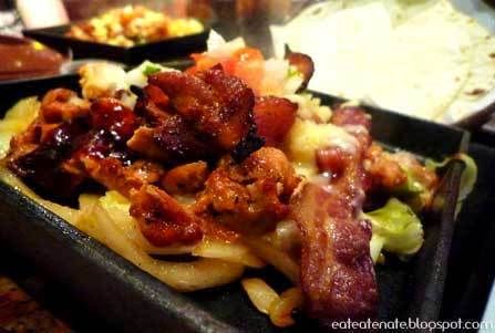Bacon Chicken Fajita in BBQ-style