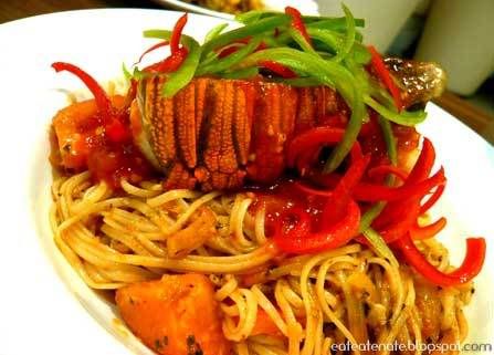 Slipper Lobster Linguini