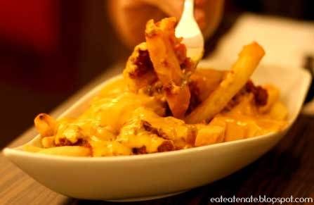 Beef Bolognaise Melted Cheese Fries