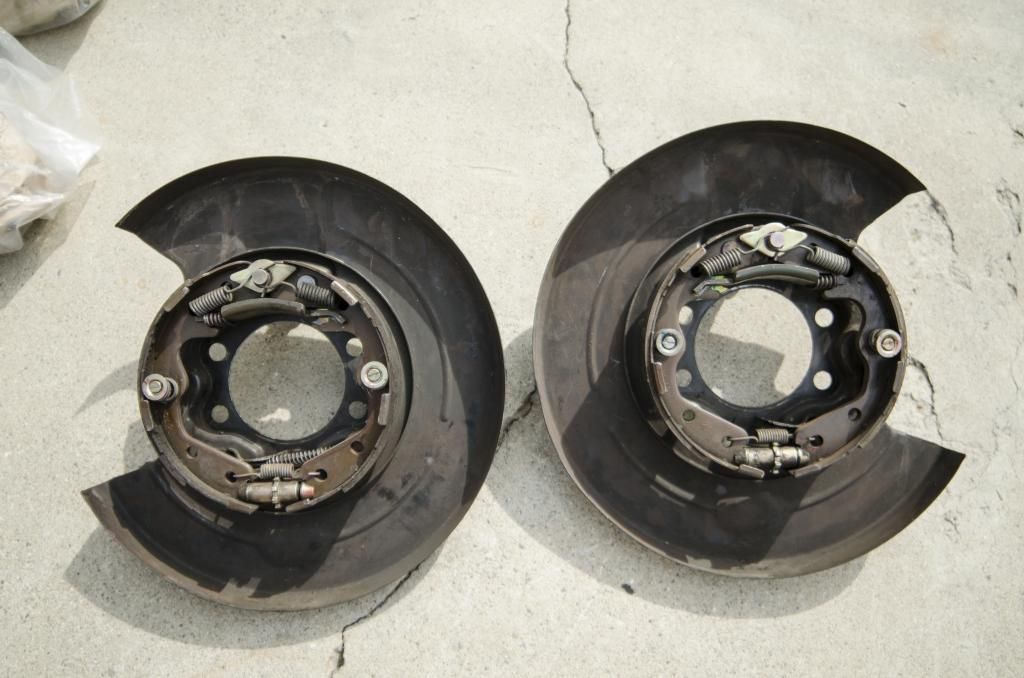 CA SOCAL // z32 Rear Calipers , z32 rear Ebrake assembly , r33 ebrake lines