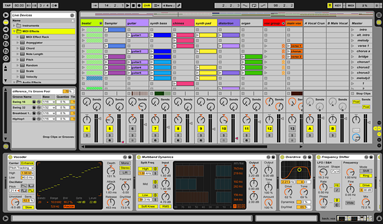 Ableton Session View