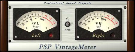 PSP Free VU Meter