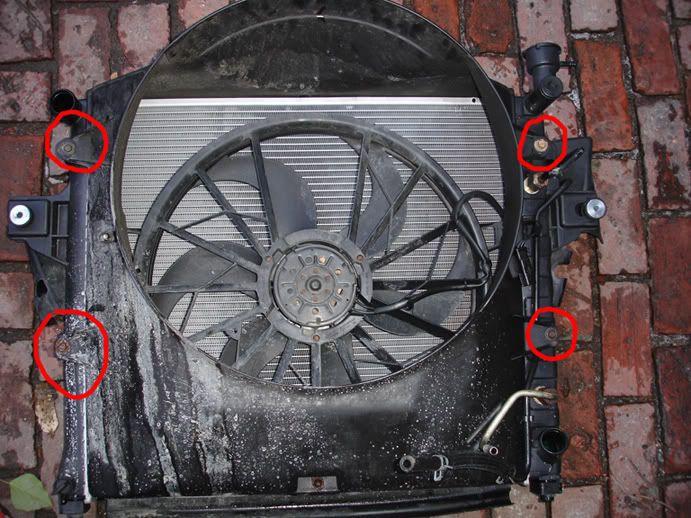 2001 Jeep grand cherokee radiator fan removal #3