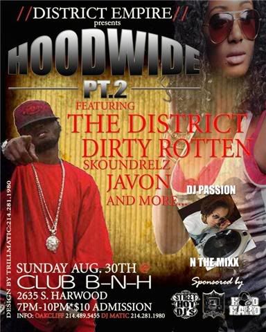 CLUB BNH SHOW AUG 30th!