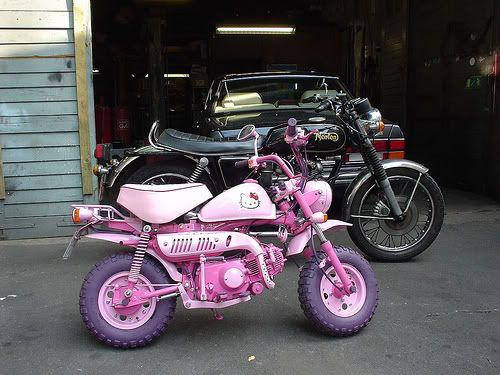 hello kitty motorcycle Pictures, Images and Photos