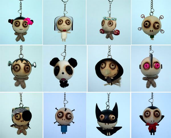 Voodoo Doll Keyring