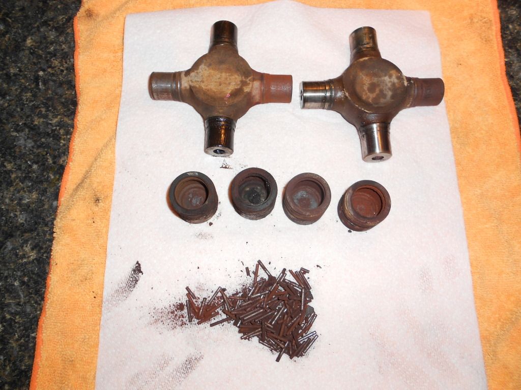 Here's What 55k on OEM Axle Ujoints Looks Like... Dodge Cummins