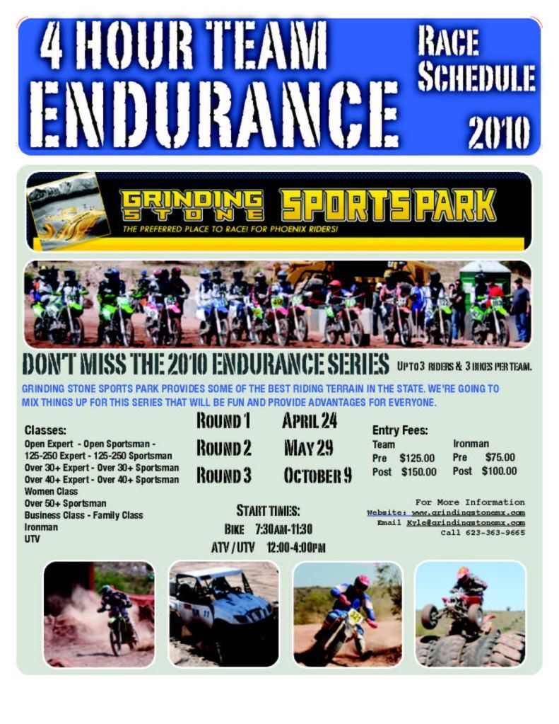 2010 Grinding Stone Race Schedules Yamaha Rhino Forum