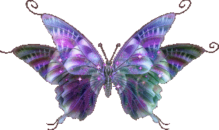 Blue and Purple Irrad, Butterfly  Divider Pictures, Images and Photos