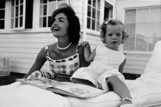 Jacqueline and Caroline Kennedy  1960