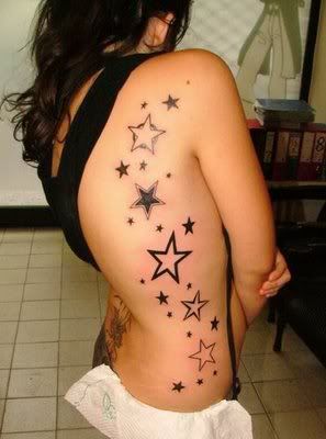 Star Tattoo On Side