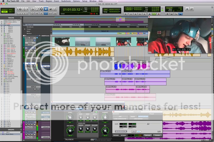 Post in Pro tools