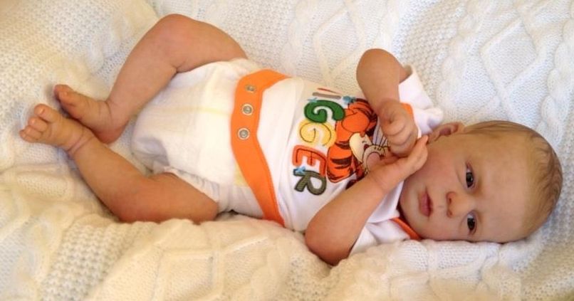 Joanna's Nursery Completely Adorable Reborn Baby Boy Angel by Olga Auer