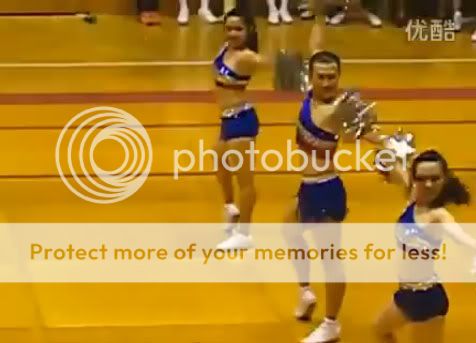 VIDEO: Chinese Male Cheerleader BRINGS IT ON!