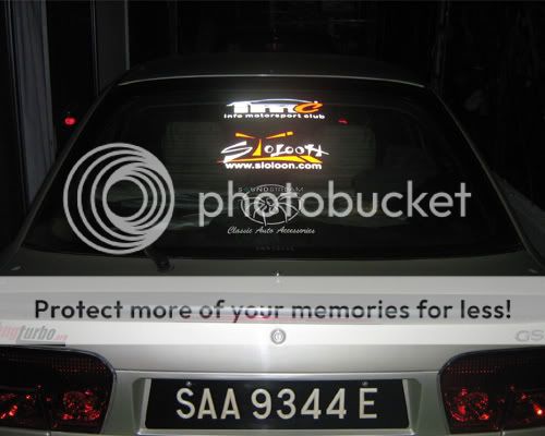 Kereta memiliki sticker sioloon (2007-2009) Siolooncopy