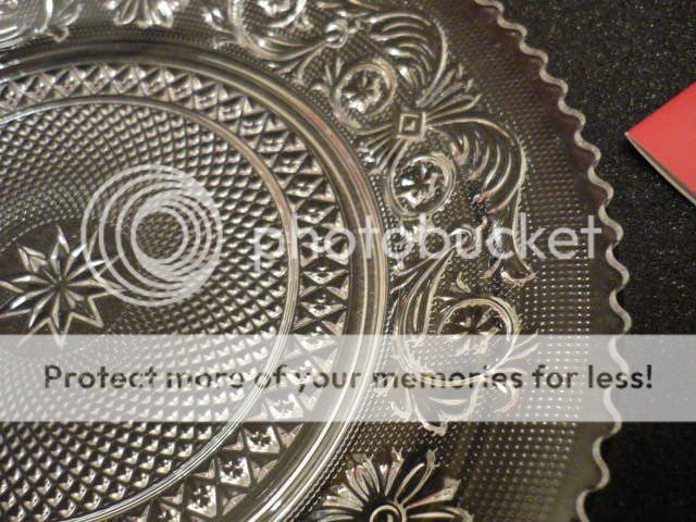 BACCARAT CRYSTAL Arabesque salad dessert plate NIB  