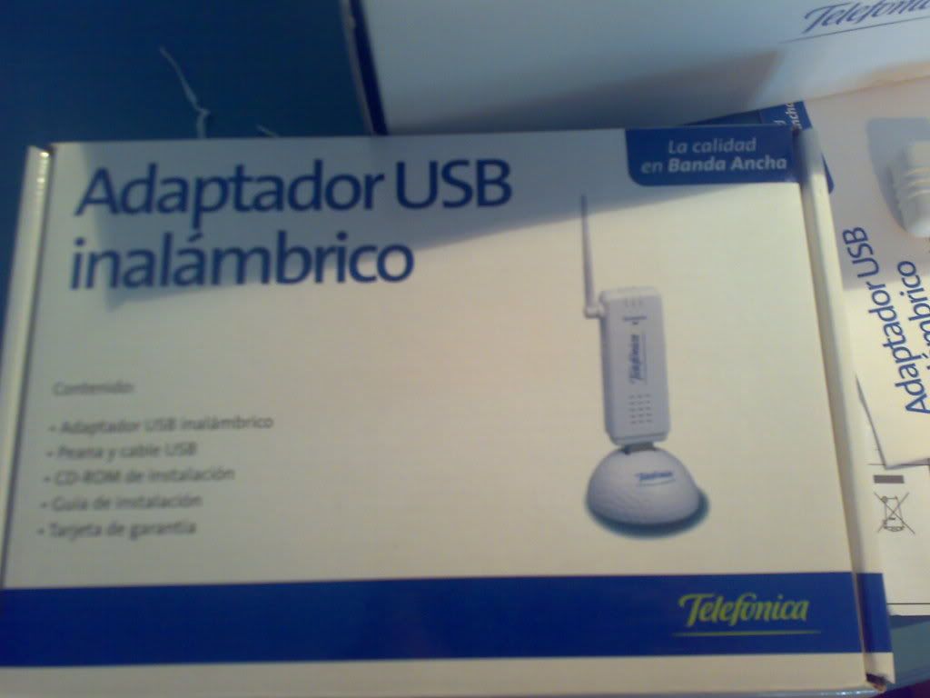 Drivers para adaptador usb inalambrico amper telefonica gratis